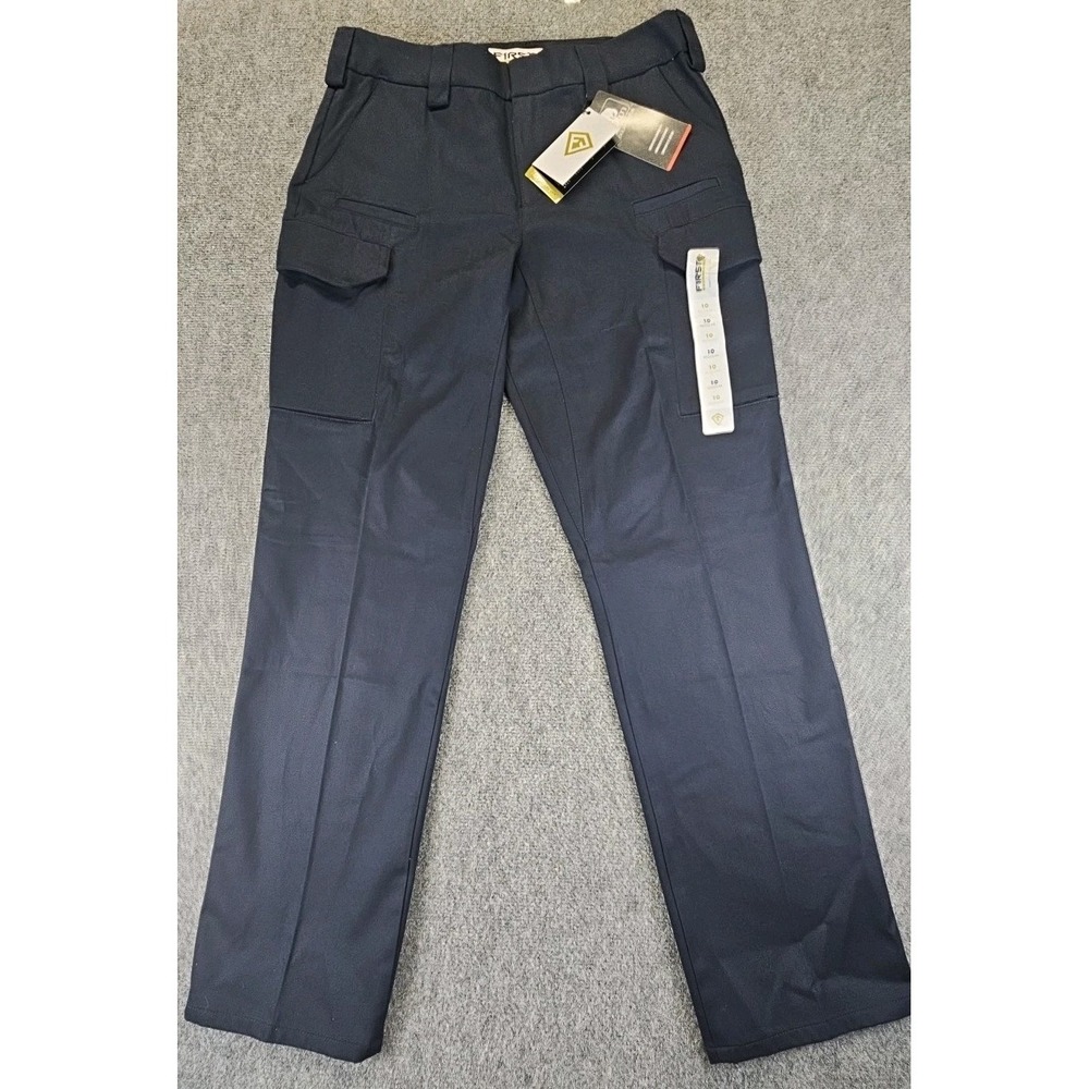FIRST TACTICAL womens 10 Regular Cotton Station Cargo Midnight Navy Pants 1412‎